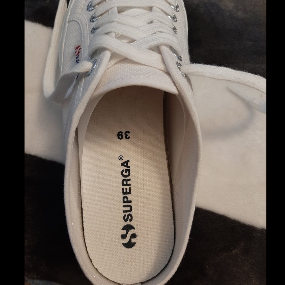 NWT Superga Slide Sneakers Size 7 Ladies - Picture 7 of 8
